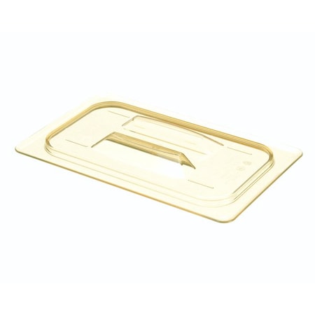 Cambro H-Pan 1/4 Size Amber High Heat Plastic Food 40HPCH-150